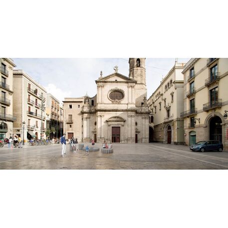 Betoninis suolas be atlošo (pufas) 'Temple Ø180cm'