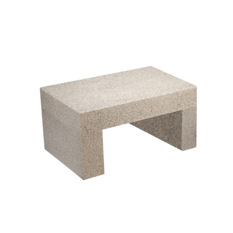 Betoninis modulinis suolas be atlošo 'Premium / Pause 90cm'