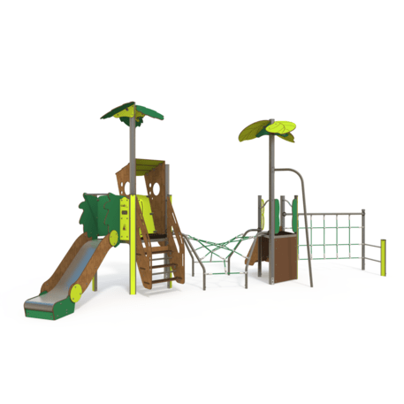 Žaidimų aikštelių kompleksas vaikams nuo 2 metų amžiaus – kolekcija 'MINI / MBG-2306_MI 09-2093-P15'