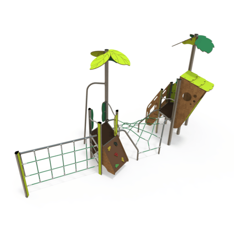 Žaidimų aikštelių kompleksas vaikams nuo 2 metų amžiaus – kolekcija 'MINI / MBG-2306_MI 09-2093-P15'