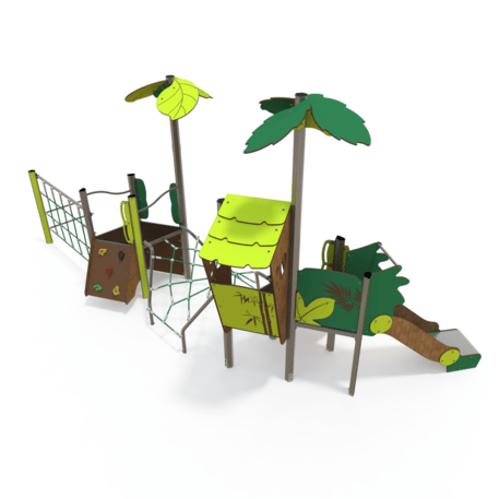Žaidimų aikštelių kompleksas vaikams nuo 2 metų amžiaus – kolekcija 'MINI / MBG-2306_MI 09-2093-P15'