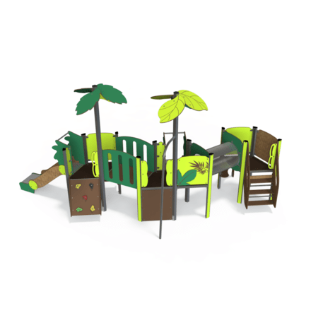 Žaidimų aikštelių kompleksas vaikams nuo 2 metų amžiaus – kolekcija 'MINI / MBG-2312_MI 09-3004-P15'