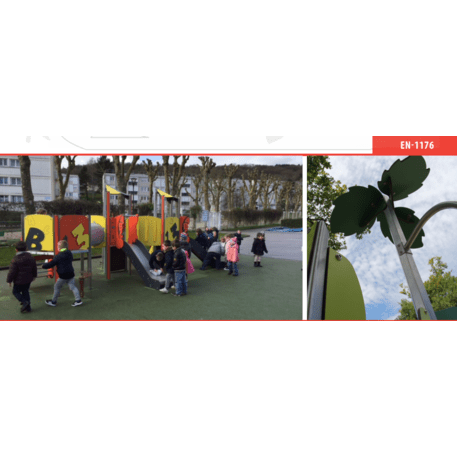 Žaidimų aikštelių kompleksas vaikams nuo 2 metų amžiaus – kolekcija 'MINI / MBG-2312_MI 09-3004-P15'