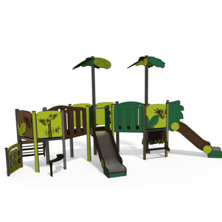 Žaidimų aikštelių kompleksas vaikams nuo 2 metų amžiaus – kolekcija 'MINI / MBG-2331_MI 09-3018-P15'