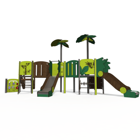 Žaidimų aikštelių kompleksas vaikams nuo 2 metų amžiaus – kolekcija 'MINI / MBG-2331_MI 09-3018-P15'