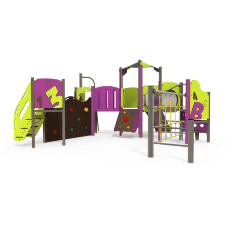Žaidimų aikštelių kompleksas vaikams nuo 2 metų amžiaus – kolekcija 'MINI / MBG-2341_MI 09-4002-N99'
