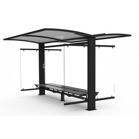 Autobusų stotelės stoginė, paviljonas 'MBG_5008 / Nazaro 06'