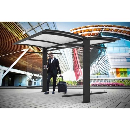 Autobusų stotelės stoginė, paviljonas 'MBG_5008 / Nazaro 06'