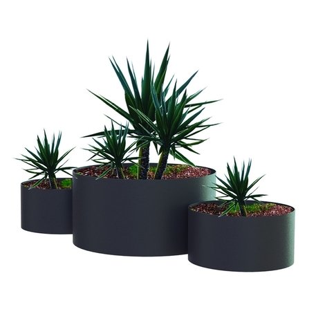 Metalinis lauko vazonas (gėlinė) 'Set of planters'