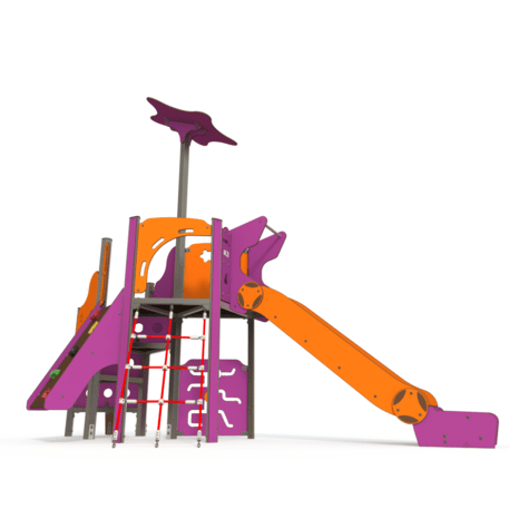 Žaidimų aikštelių kompleksas vaikams nuo 2 iki 10 metų amžiaus – kolekcija 'MAXI / MBG-2358_MA 12-1011-O18'