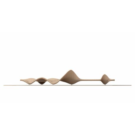 Vaikų žaidimų aikštelių įranga „Climbslide 8.9“, kolekcija Playsculptures®