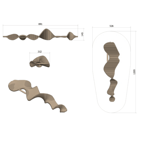 Vaikų žaidimų aikštelių įranga „Climbslide 8.9“, kolekcija Playsculptures®