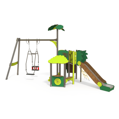 Playground complex for children from 2 years old – 'MINI' collection 'MAXI / MBG-2384_MA 12-1049-P15'