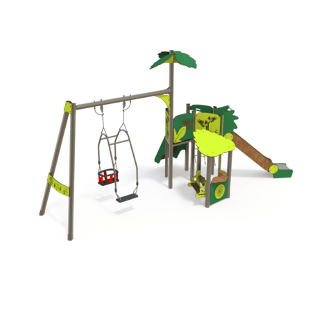 Playground complex for children from 2 years old – 'MINI' collection 'MAXI / MBG-2384_MA 12-1049-P15'