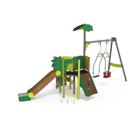 Playground complex for children from 2 years old – 'MINI' collection 'MAXI / MBG-2384_MA 12-1049-P15'