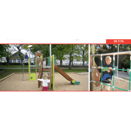 Playground complex for children from 2 years old – 'MINI' collection 'MAXI / MBG-2384_MA 12-1049-P15'