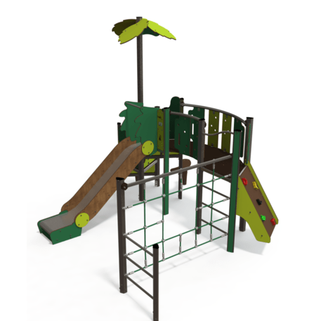 Žaidimų aikštelių kompleksas vaikams nuo 2 iki 10 metų amžiaus – kolekcija 'MAXI / MBG-2399_MA 12-2008-P15'
