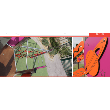 Žaidimų aikštelių kompleksas vaikams nuo 2 iki 10 metų amžiaus – kolekcija 'MAXI / MBG-2399_MA 12-2008-P15'