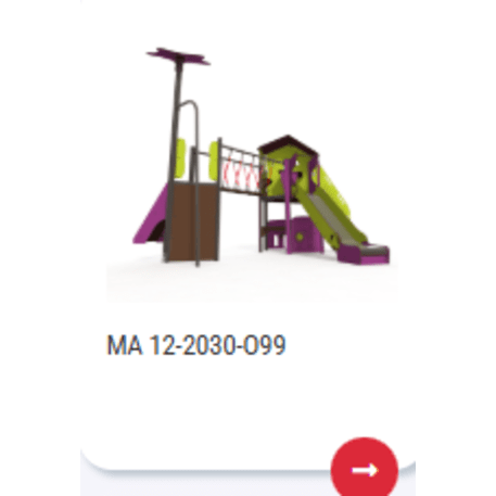 Žaidimų aikštelių kompleksas vaikams nuo 2 iki 10 metų amžiaus – kolekcija 'MAXI / MBG-2408_MA 12-2030-O18'