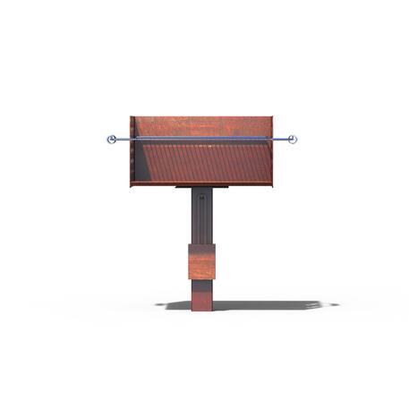 Lauko grilis – kepsninė, skirta viešosioms erdvėms 'Premium Collection / STF/10-03-01/MDL'