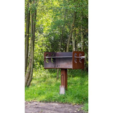 Lauko grilis – kepsninė, skirta viešosioms erdvėms 'Premium Collection / STF/10-03-01/MDL'