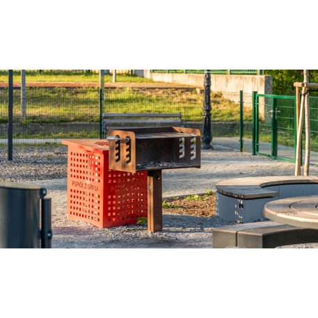 Lauko grilis – kepsninė, skirta viešosioms erdvėms 'Premium Collection / STF/10-03-01/MDL'
