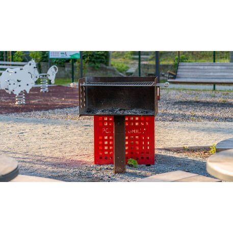 Lauko grilis – kepsninė, skirta viešosioms erdvėms 'Premium Collection / STF/10-03-01/MDL'