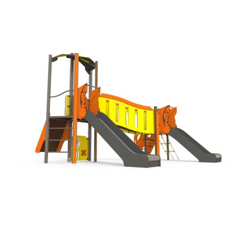 Complesso per parco giochi per bambini dai 2 anni – collezione 'MAXI / MBG-2414_MA 12-2057-N22'