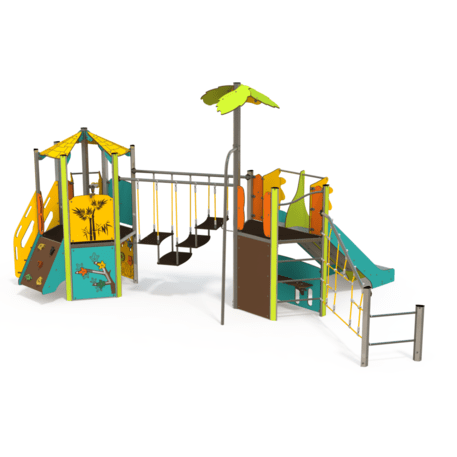 Complesso per parco giochi per bambini dai 2 anni – collezione 'MAXI / MBG-2419_MA 12-2067-T02'