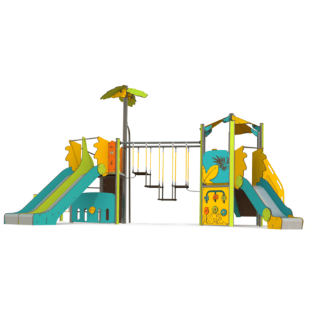 Complesso per parco giochi per bambini dai 2 anni – collezione 'MAXI / MBG-2419_MA 12-2067-T02'