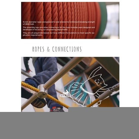 Complesso per parco giochi per bambini dai 2 anni – collezione 'MAXI / MBG-2455_MA 12-2095-N22'