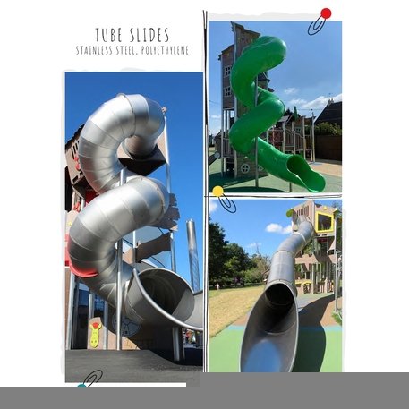 Complesso per parco giochi per bambini dai 2 anni – collezione 'MAXI / MBG-2455_MA 12-2095-N22'