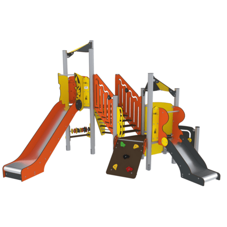 Complesso per parco giochi per bambini dai 2 anni – collezione 'MAXI / MBG-2455_MA 12-2095-N22'