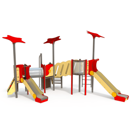 Spielplatzkomplex für Kinder ab 2 Jahren – Kollektion 'MAXI / MBG-2464_MA 12-3007-F01'