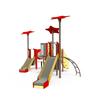 Spielplatzkomplex für Kinder ab 2 Jahren – Kollektion 'MAXI / MBG-2464_MA 12-3007-F01'