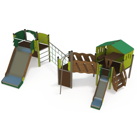 Bērnu rotaļu laukuma komplekss no 2 gadu vecuma – kolekcija 'MAXI / MBG-2470_MA 12-3029-P15'