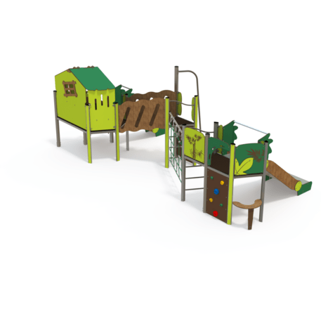 Bērnu rotaļu laukuma komplekss no 2 gadu vecuma – kolekcija 'MAXI / MBG-2470_MA 12-3029-P15'