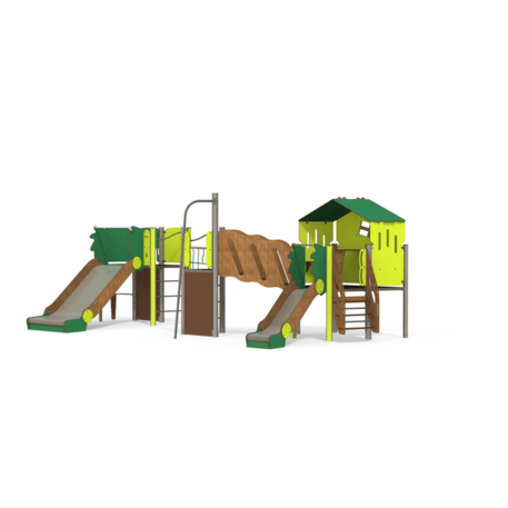 Bērnu rotaļu laukuma komplekss no 2 gadu vecuma – kolekcija 'MAXI / MBG-2470_MA 12-3029-P15'