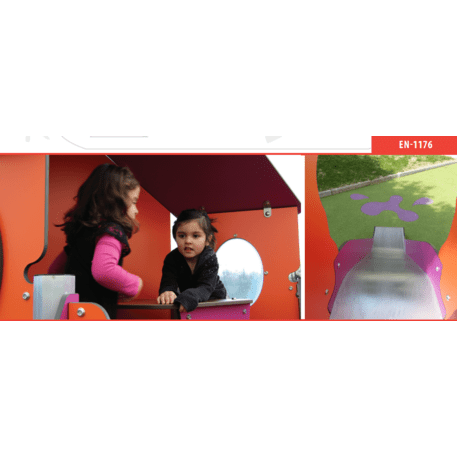 Bērnu rotaļu laukuma komplekss no 2 gadu vecuma – kolekcija 'MAXI / MBG-2470_MA 12-3029-P15'