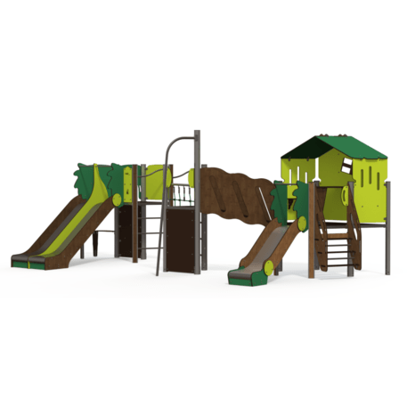Žaidimų aikštelių kompleksas vaikams nuo 2 iki 10 metų amžiaus – kolekcija 'MAXI / MBG-2480_MA 12-3047-P99'