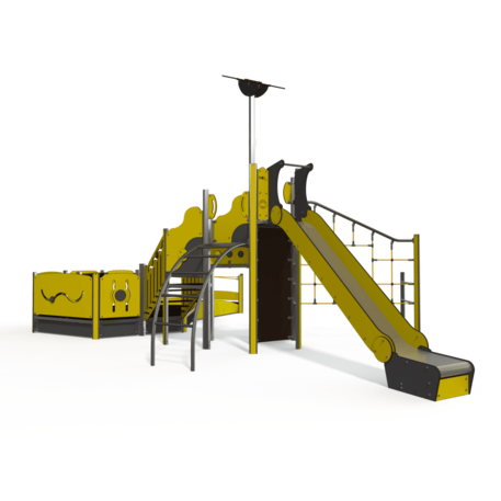 Žaidimų aikštelių kompleksas vaikams nuo 2 iki 12 metų amžiaus – kolekcija 'MEGA / MBG-2544_ME 18-2015-I22'