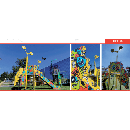 Spielplatzkomplex für Kinder ab 2 Jahren – Kollektion 'MAXI / MBG-2515_MA 12-5007-AB22'