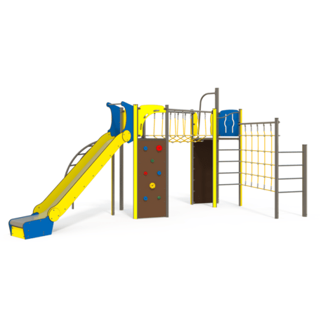 Žaidimų aikštelių kompleksas vaikams nuo 2 iki 12 metų amžiaus – kolekcija 'MEGA / MBG-2549_ME 18-2021-T01'