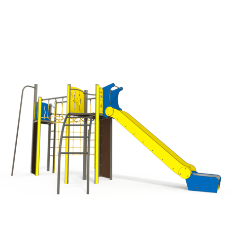 Žaidimų aikštelių kompleksas vaikams nuo 2 iki 12 metų amžiaus – kolekcija 'MEGA / MBG-2549_ME 18-2021-T01'