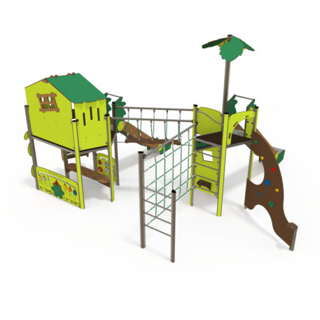 Žaidimų aikštelių kompleksas vaikams nuo 2 iki 12 metų amžiaus – kolekcija 'MEGA / MBG-2559_ME 18-2035-P15'
