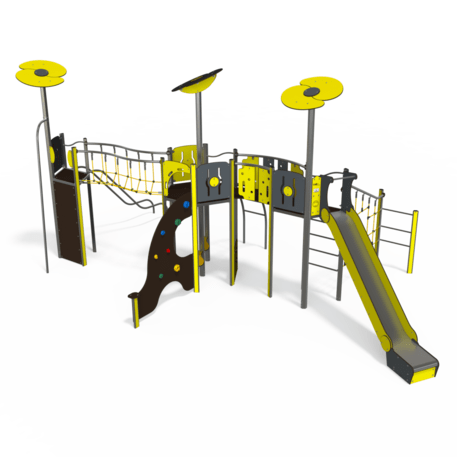 Žaidimų aikštelių kompleksas vaikams nuo 2 iki 12 metų amžiaus – kolekcija 'MEGA / MBG-2568_ME 18-3004-I22'