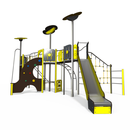 Žaidimų aikštelių kompleksas vaikams nuo 2 iki 12 metų amžiaus – kolekcija 'MEGA / MBG-2568_ME 18-3004-I22'