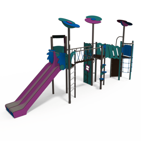 Žaidimų aikštelių kompleksas vaikams nuo 2 iki 12 metų amžiaus – kolekcija 'MEGA / MBG-2578_ME 18-3024-I99'