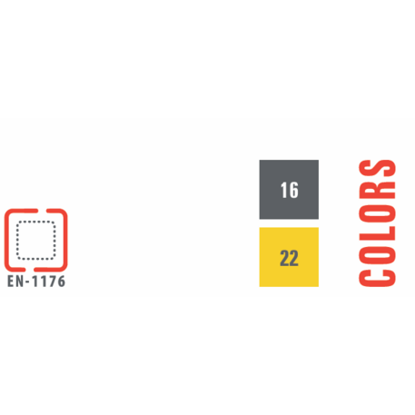Žaidimų aikštelių kompleksas vaikams nuo 2 iki 12 metų amžiaus – kolekcija 'MEGA / MBG-2586_ME 18-3029-I22'