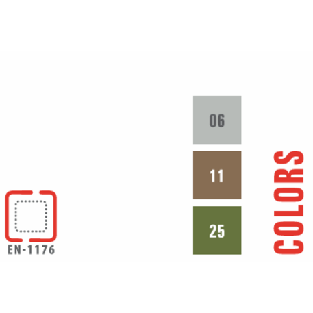 Žaidimų aikštelių kompleksas vaikams nuo 2 iki 12 metų amžiaus – kolekcija 'MEGA / MBG-2602_ME 18-3043-T01'